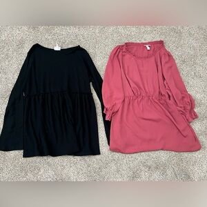 Maternity shirts! Worn once size large Isabel from target  • like new